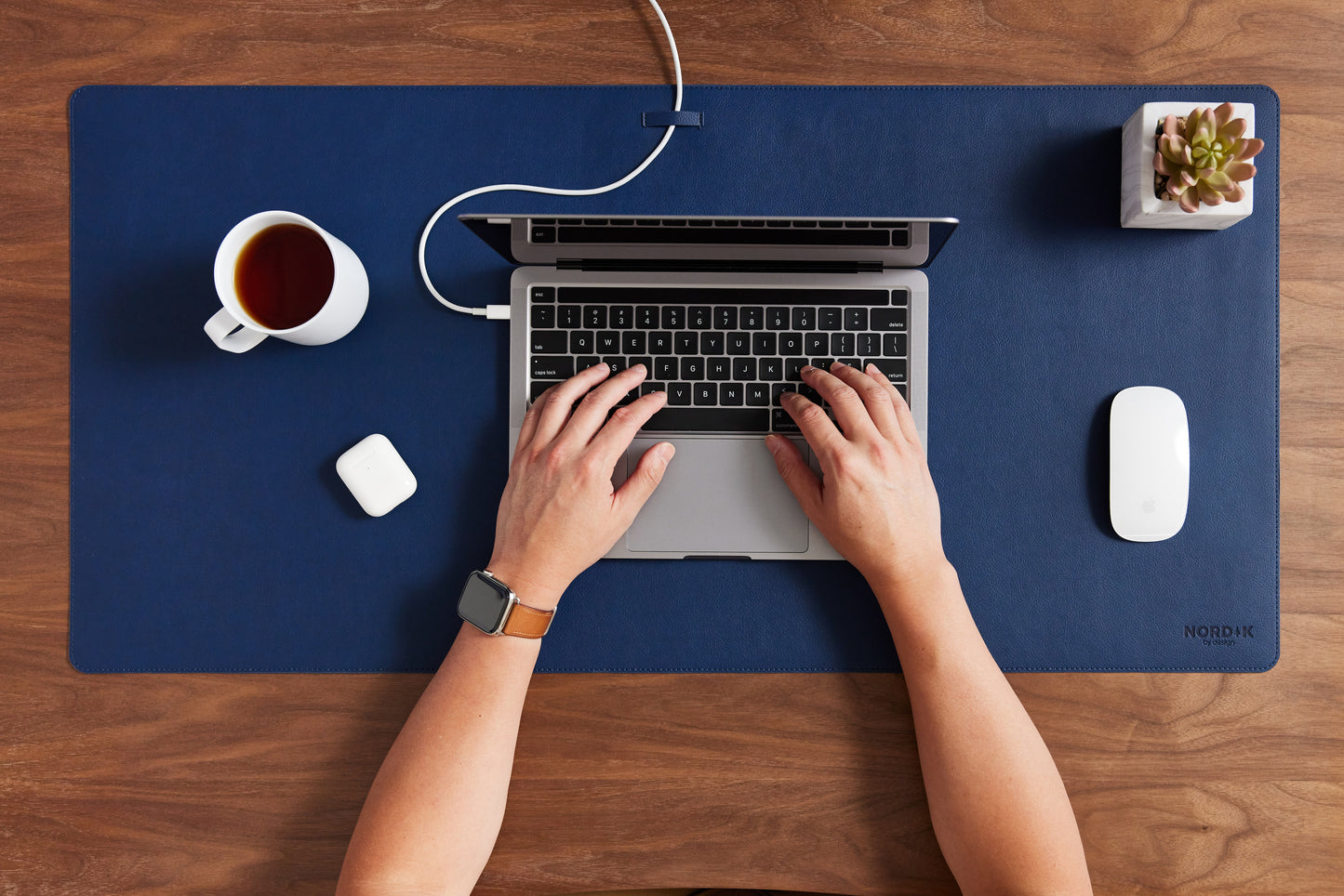 Premium Vegan Leather Desk Mat