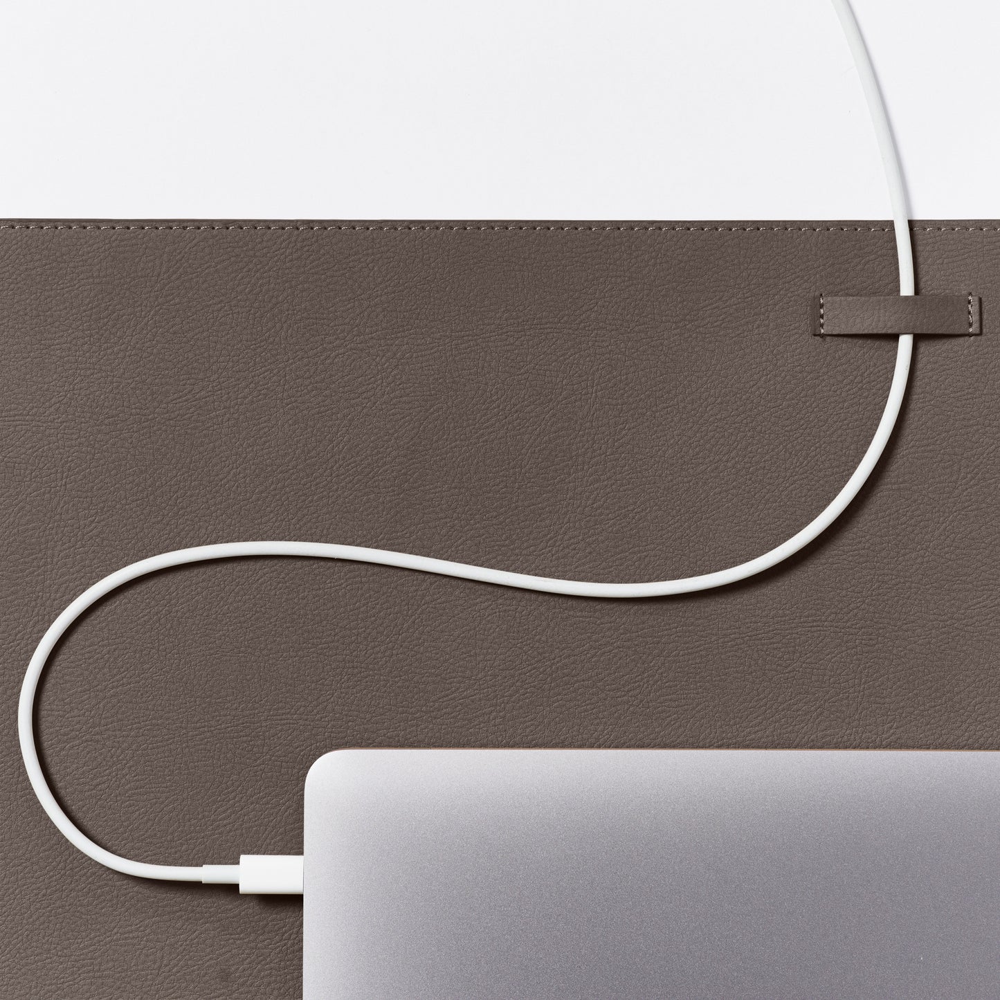 Vegan Leather Mat with Cork Base