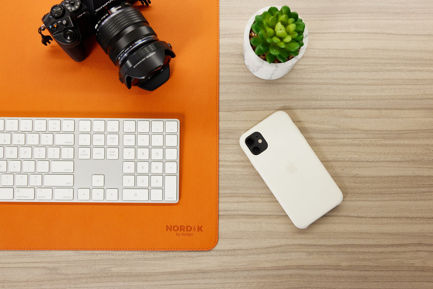 Premium Vegan Leather Desk Mat