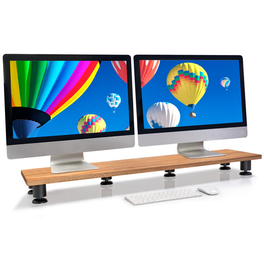 Dual Riser Dual Monitor Riser – Nordik By Design